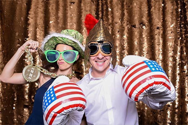 Gold Sequins Backdrop