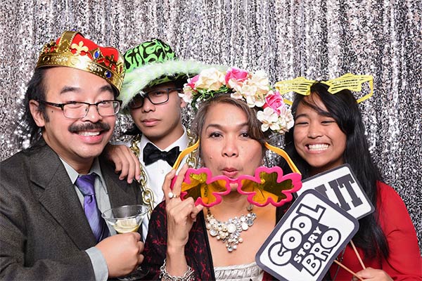 Silver Sequins Backdrop